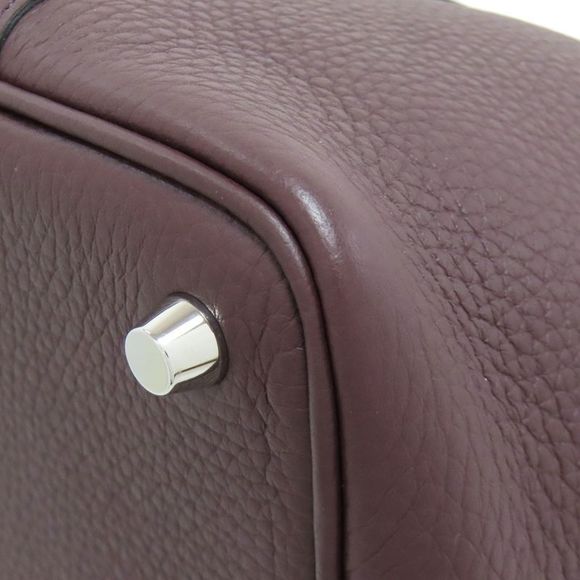 Hermes Picotin Lock PM Eclat Silver Hardware Handbag Taurillon Women - Picture 15 of 15